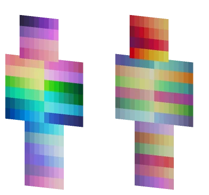Spring Color Palette Minecraft skin