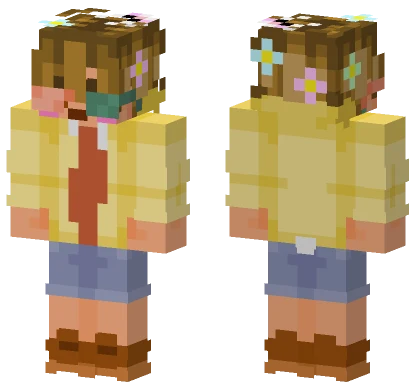Spring Copper Minecraft skin