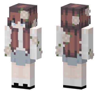 Spring Girl Minecraft skin
