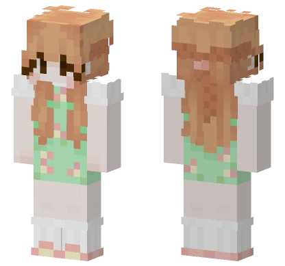 Spring Green Minecraft skin