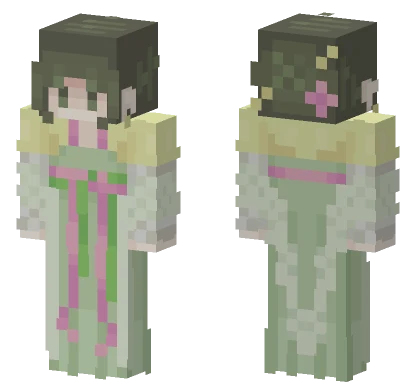 Spring Hanfu Minecraft skin