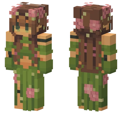 Spring Spirit Minecraft skin