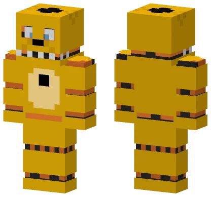 Springlock Suit Mask Down Minecraft skin
