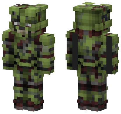 Springtrap Minecraft skin