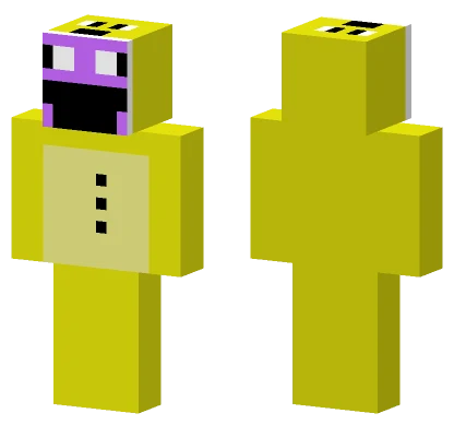 Springtrap And Purple Minecraft skin