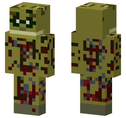 Springtrap Minecraft skin