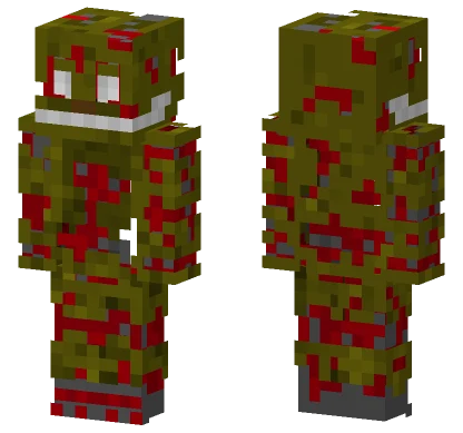 Springtrap Minecraft skin