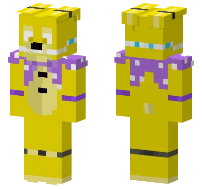 Springtrap Skin Idea Minecraft skin