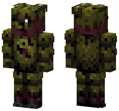 Springtrap WIP2 Minecraft skin