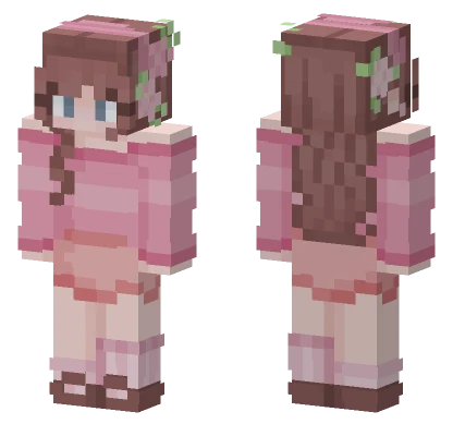 Springy Girl Minecraft skin