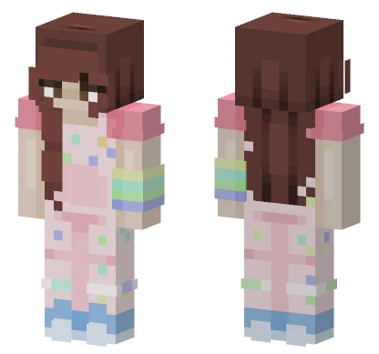 Sprinkle Girl Minecraft skin