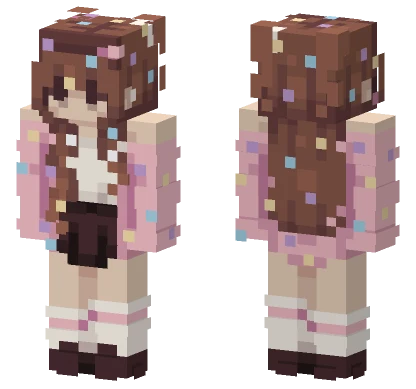 Sprinkles Girl Minecraft skin