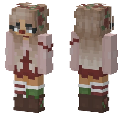 Sprite Cranberry Minecraft skin