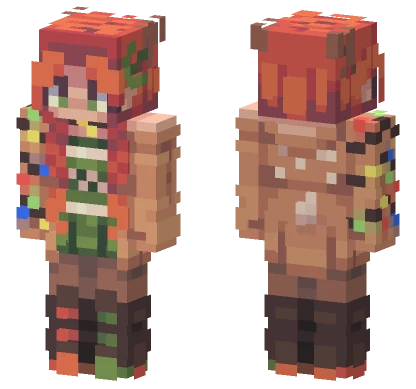 Spruce Needles Aotr Minecraft skin
