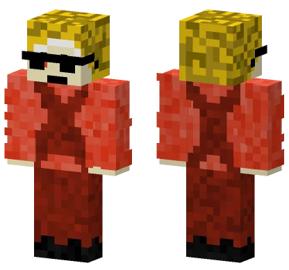 Spy Bendy Red Minecraft skin