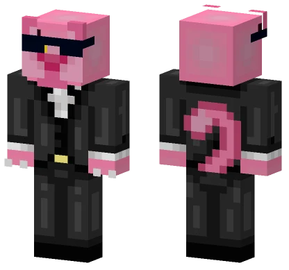 Spy Pink Suit Minecraft skin