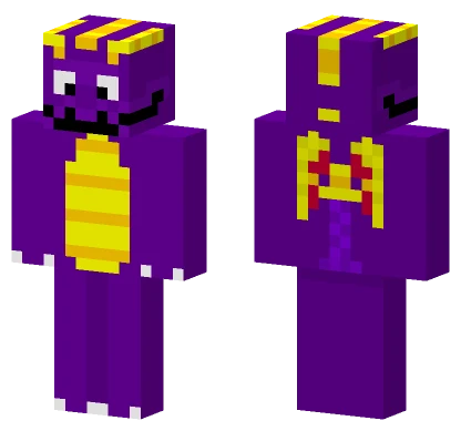 Spyro The Dragon Minecraft skin