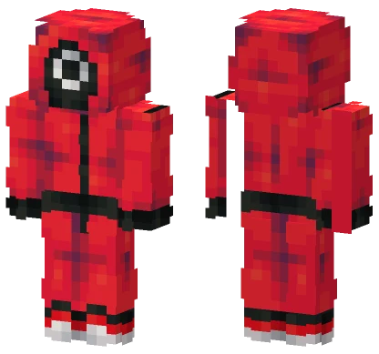 Squid Game Guard Minecraft skin