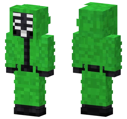 Squid Game Guard Minecraft skin