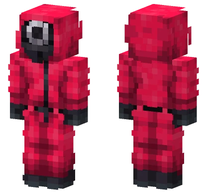 Squid Game Guard Circle Minecraft skin