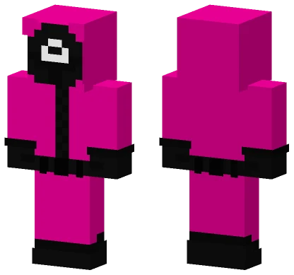 Squid Game Guard Enforcer Minecraft skin