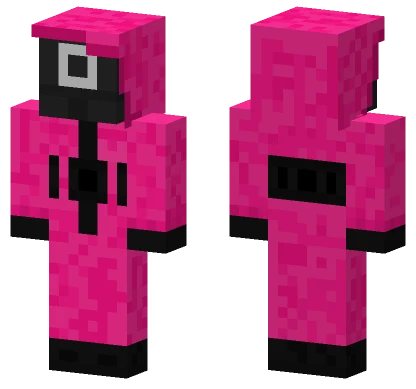 Squid Game Manager Minecraft skin