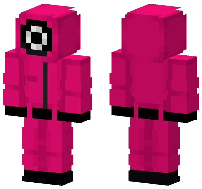 Squid Games Guard Circle Duck Minecraft skin
