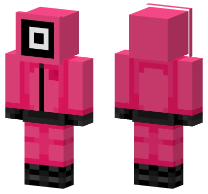Squid Games Guard Minecraft skin