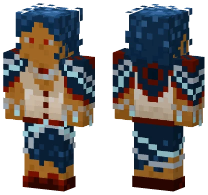 Squid Prince Minecraft skin