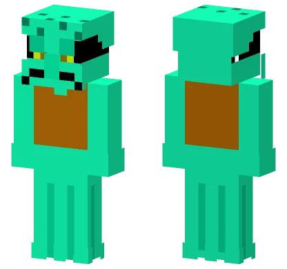 Squidward Tentacles Minecraft skin