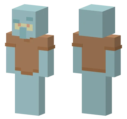 Squidward Tentacles Minecraft skin