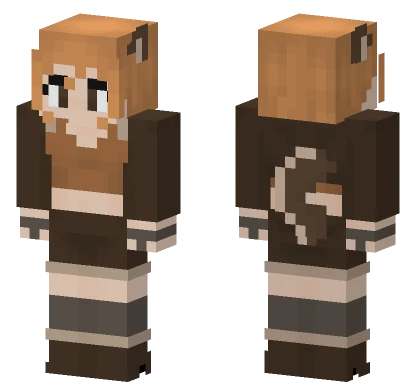 Squirrel Girl Minecraft skin