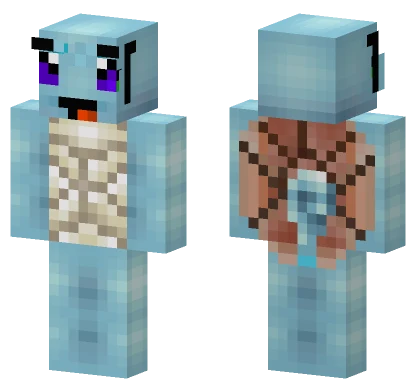 Squrtle Minecraft skin
