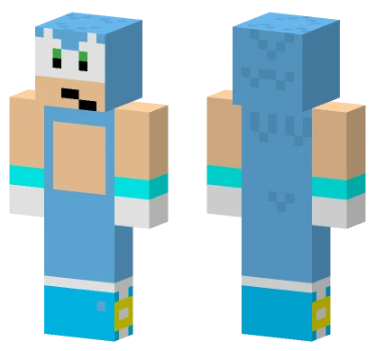 SSBU Sonic Alt 3 Minecraft skin
