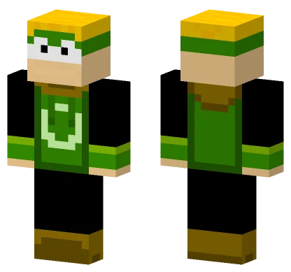 St. Patrick's Day Rayman Minecraft skin