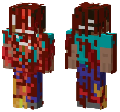 Stage 3 Herobrine Minecraft skin
