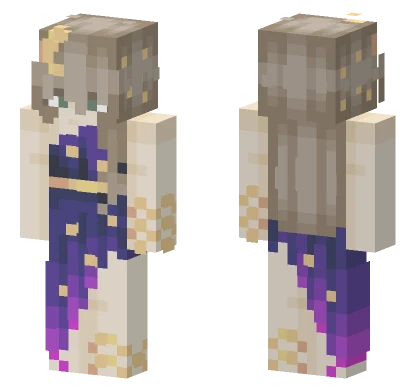 Star Girl Minecraft skin