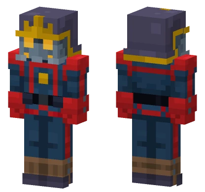 Star Lord Marvel Comics Minecraft skin