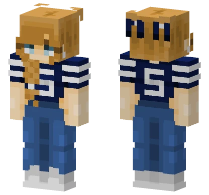 Star Player Fixed Minecraft skin