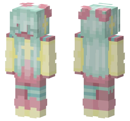 Star Thanks For Likes Minecraft skin