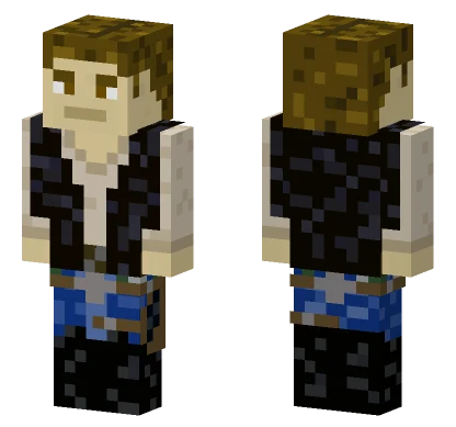 Star Wars Han Solo Minecraft skin