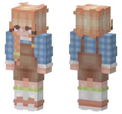 Stardew Valley OC Minecraft skin