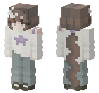 Starlace Girl Minecraft skin