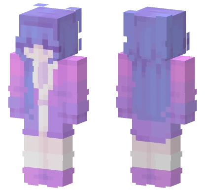 Starless Skies Girl Minecraft skin