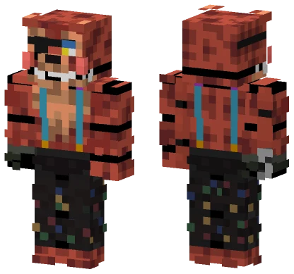 Starlight Foxy Minecraft skin