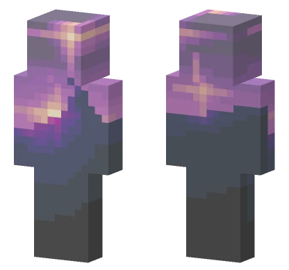 Starlit Pixel Art Minecraft skin