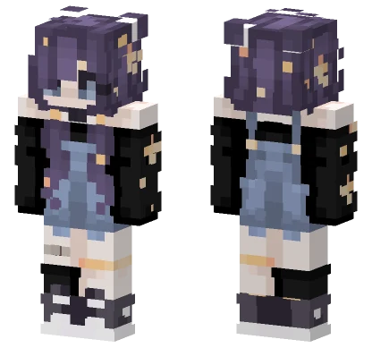 Starry Night Minecraft skin