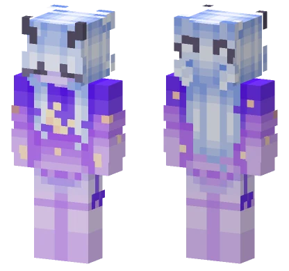 Starry Night Girl Minecraft skin