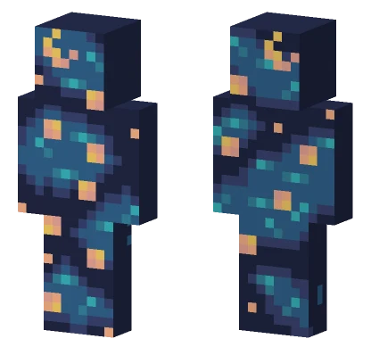 Starry Night Outfit Minecraft skin