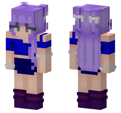 Stars Aligned Girl Minecraft skin